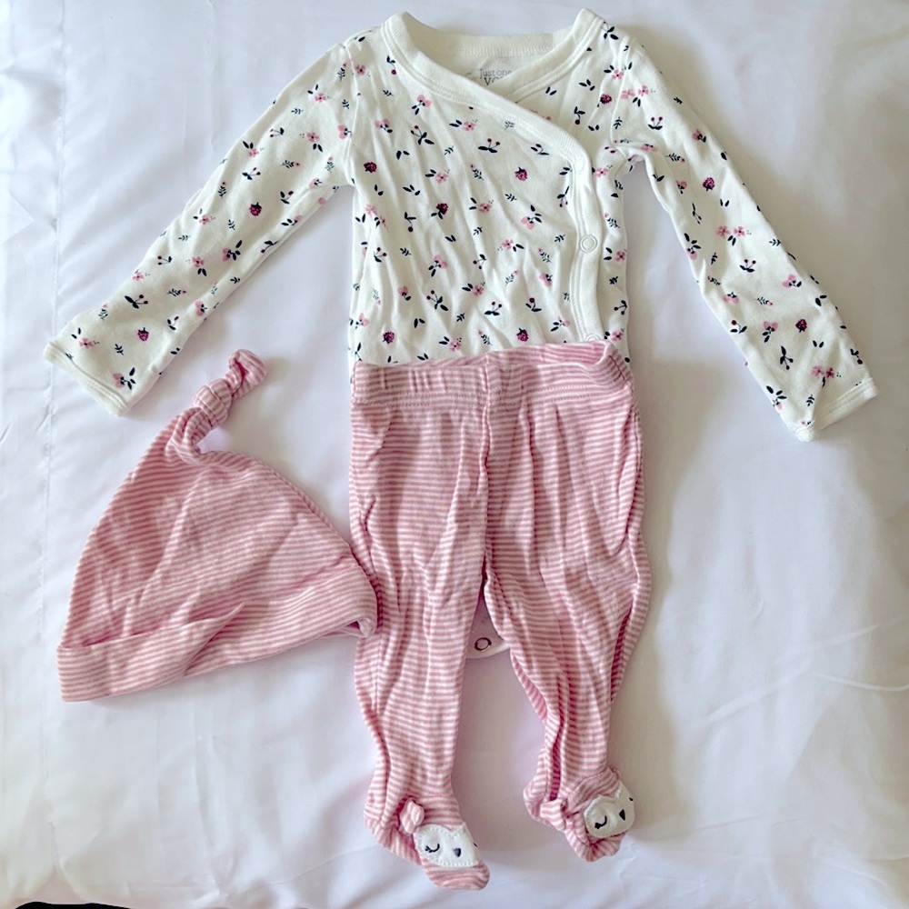 Baby Girl Outfit with Hat